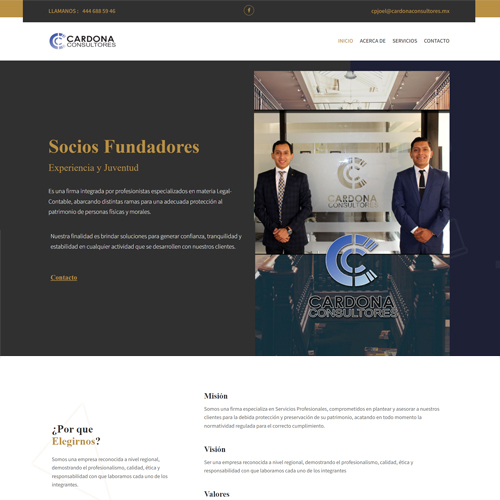 Sitio Web De Cardona Consultores
